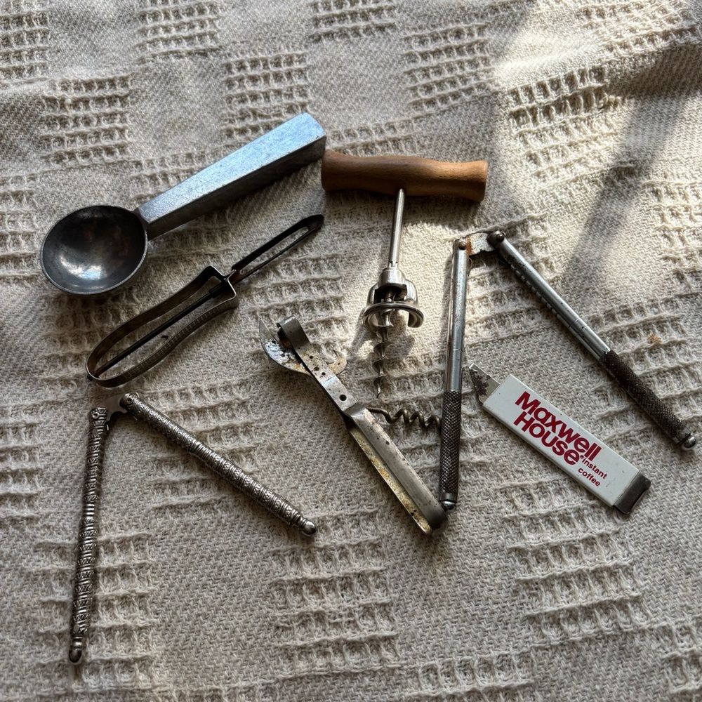 Vintage Lot of Kitchen Tools 7 Pieces 1950s-1980s